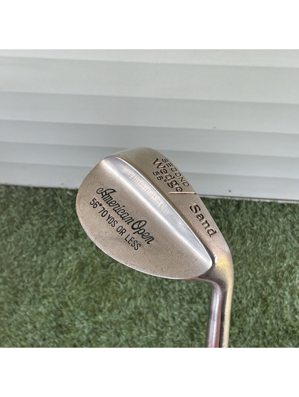 American Open Second Sand Wedge 56° RH True Temper Dynamic Steel 35”